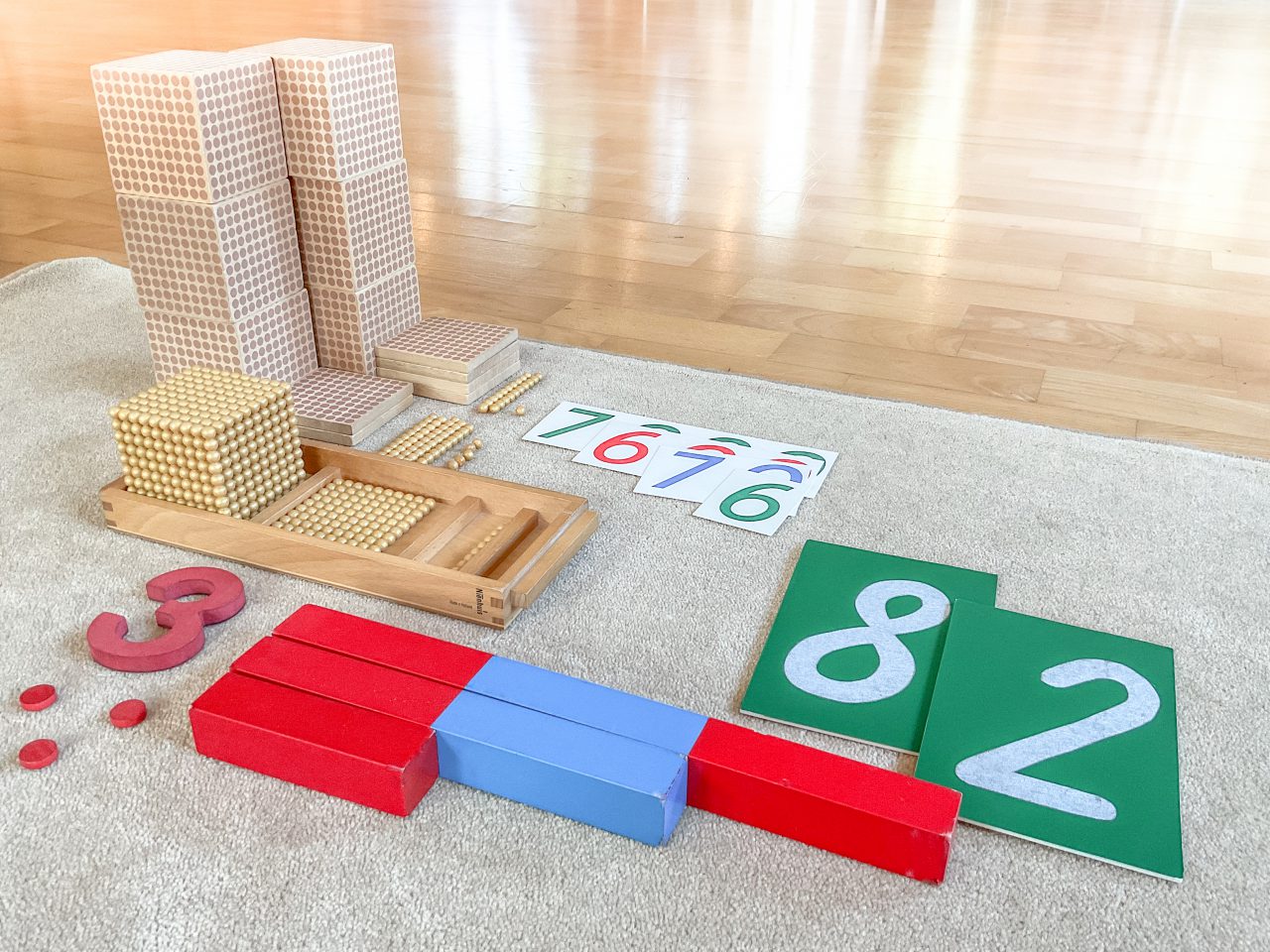 Online-Darbietungspaket Mathematik 1 - Montessori Online-Kurse