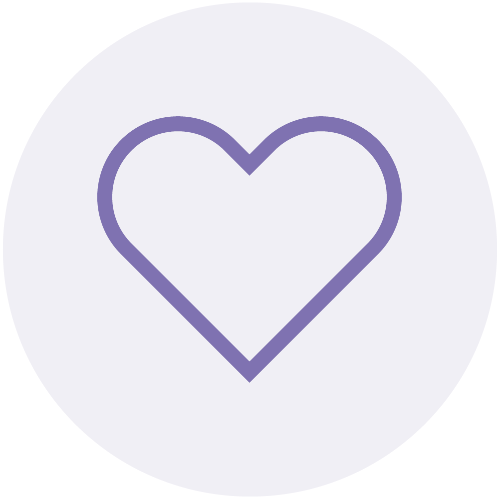 Grundlagen Online Kurs Montessori Icon Kreis Herz